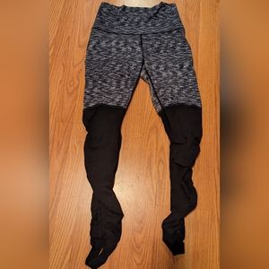 Lululemon high waisted "SE restored" stirrup leggings